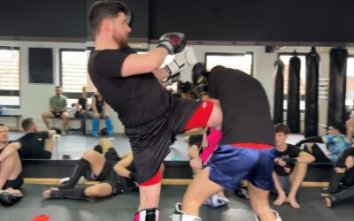 Muay Thai Niš dan članova sparing tajlandski boks